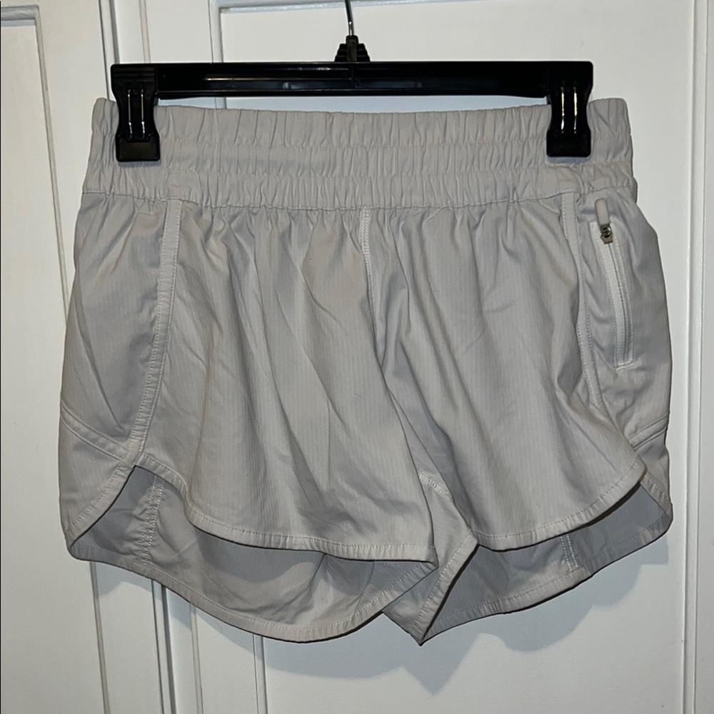 Lululemon off-white Athletic Shorts